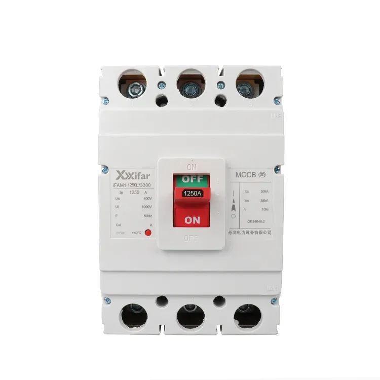 1250 Amp 3 Polo 600 V Mccb Etengailu
