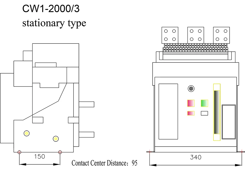 1250 Amp Acb In Electrical Circuit